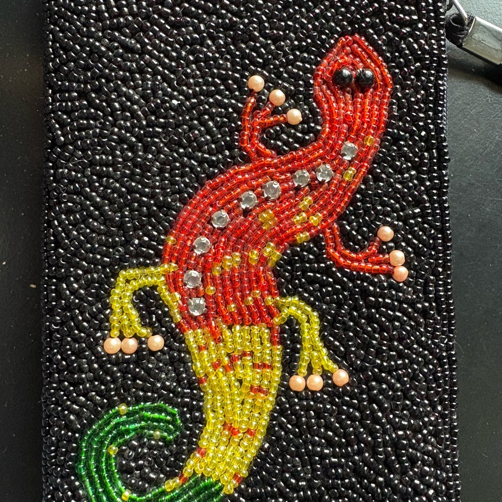 Beaded coin purse - Picture 2 of 3